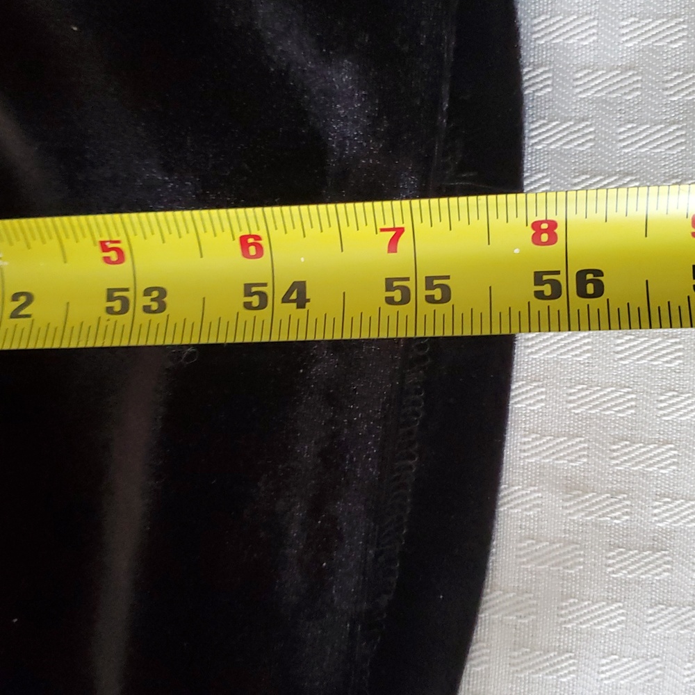 Nwot Eliza J Black Ruched Long Sleeve Cocktail Gown - Picture 12 of 15